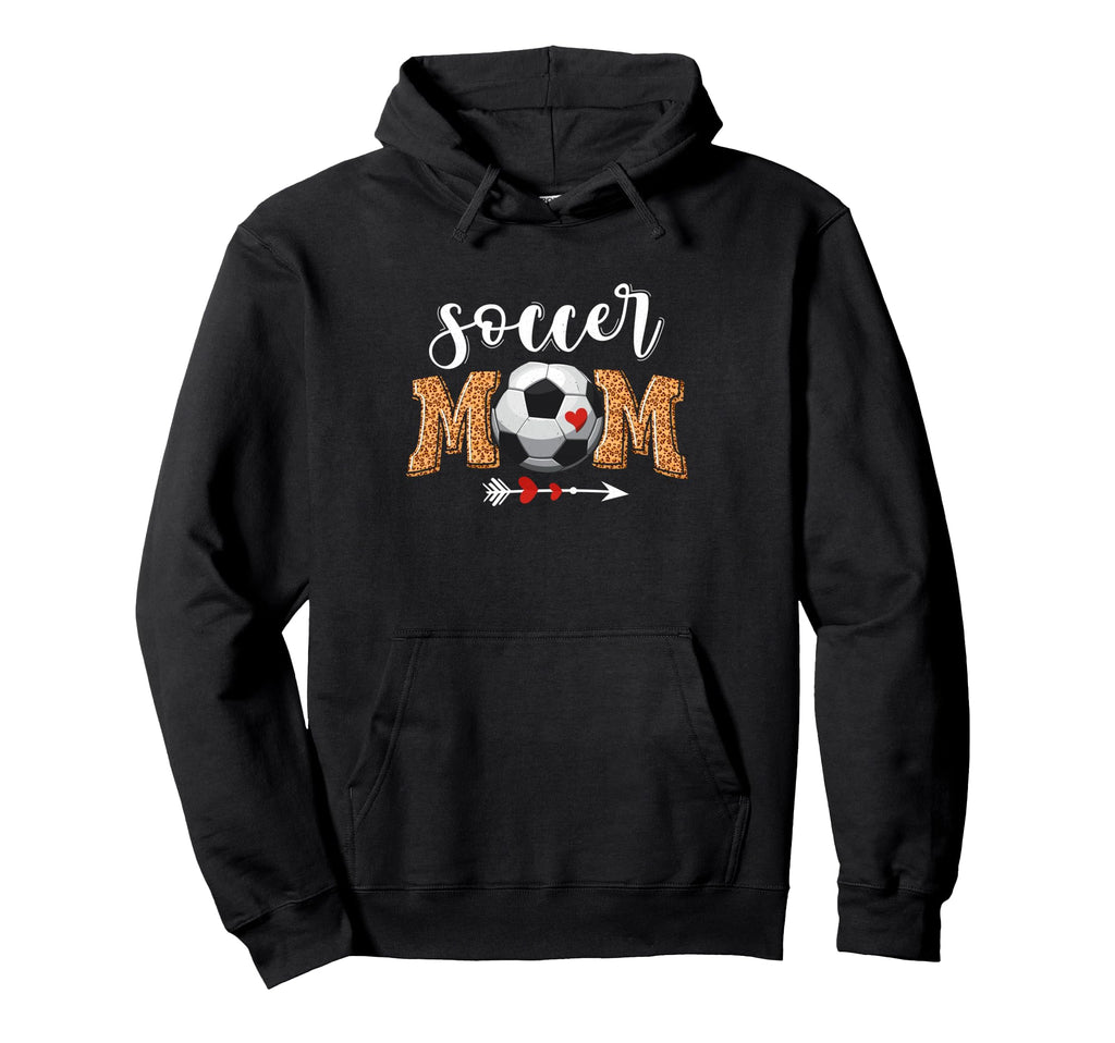 Soccer Mom Gifts Mothers Day Leopard Mama Hoodie - Custom Art Print Unisex - T-Shirt, Sweatshirt, Hoodie