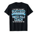 Fun Sport Coach Gift Funny Water Polo T-Shirt - Custom Art Print for Adults - T-Shirt, Sweatshirt, Hoodie