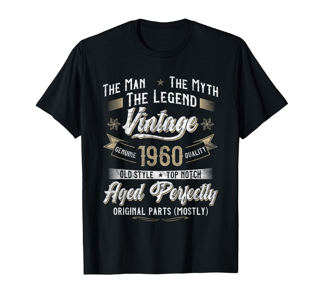 66Th Birthday Gift 1960 Funny 66 Years T-Shirt - Custom Art Print Unisex - T-Shirt, Sweatshirt, Hoodie