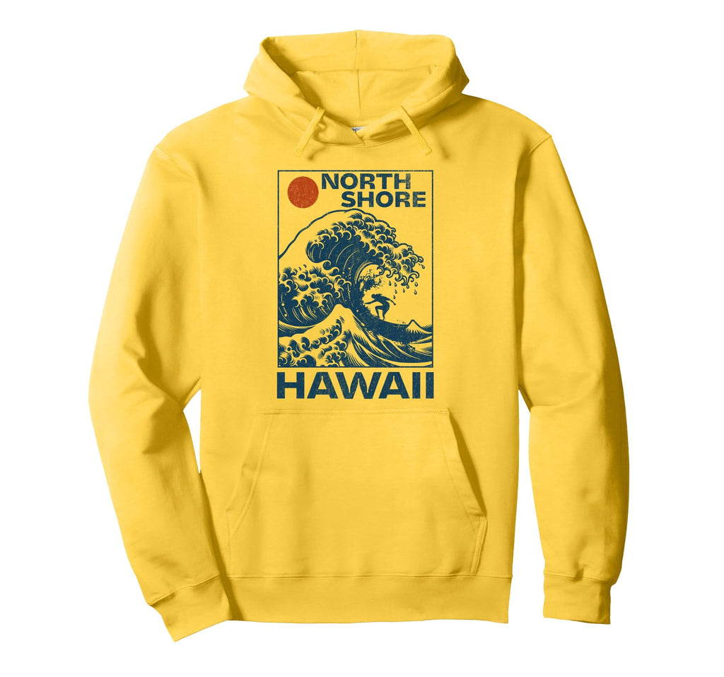 North Shore Beach Hawaii Surfing Surf T-Shirt - Novelty Apparel Unisex - T-Shirt, Sweatshirt, Hoodie