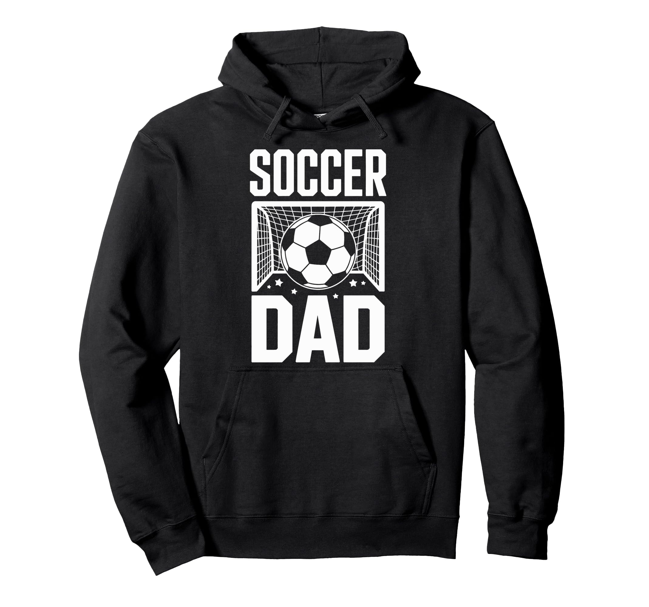 Soccer Dad Cheer Soccer Players Game Hoodie - Minimalist Print for Adults - T-Shirt, Sweatshirt, Hoodie