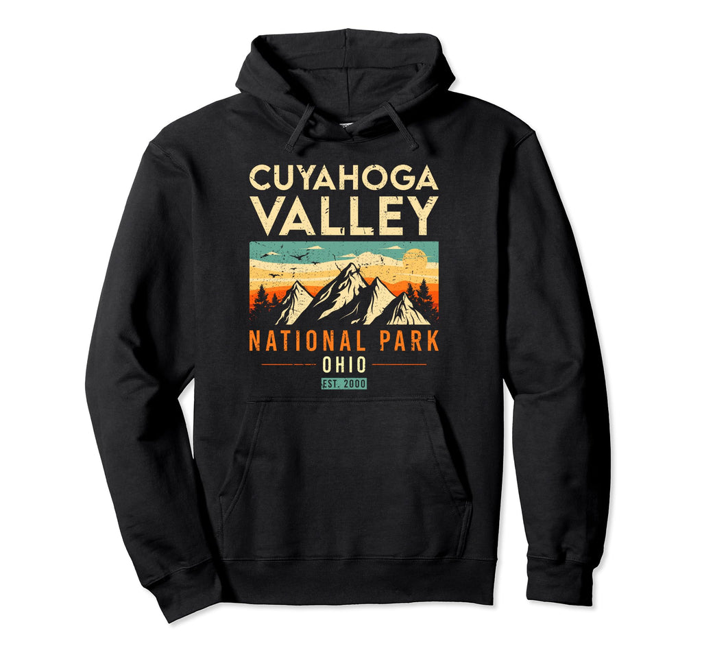Cuyahoga Valley Est 2000 Ohio Hoodie - Fun Novelty Design Men Women - T-Shirt, Sweatshirt, Hoodie