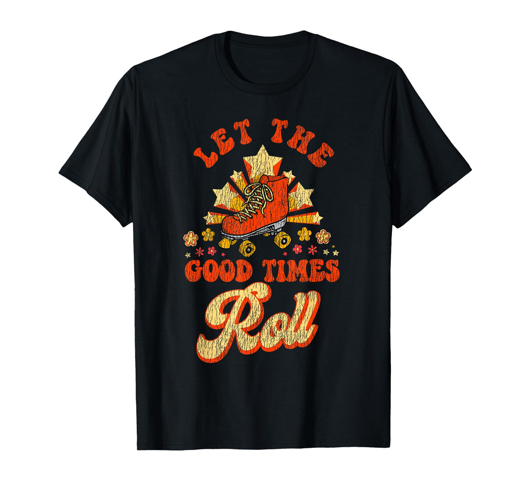 Roller Skating Skate 1970S T-Shirt - Graphic Print Men Women - T-Shirt, Sweatshirt, Hoodie