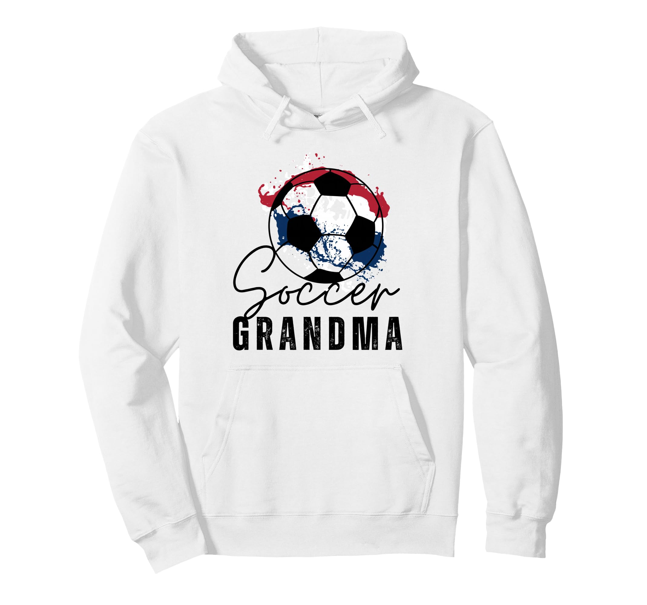 Funny Grandma Proud Soccer Lover Nana Hoodie - Custom Art Print for Adults - T-Shirt, Sweatshirt, Hoodie