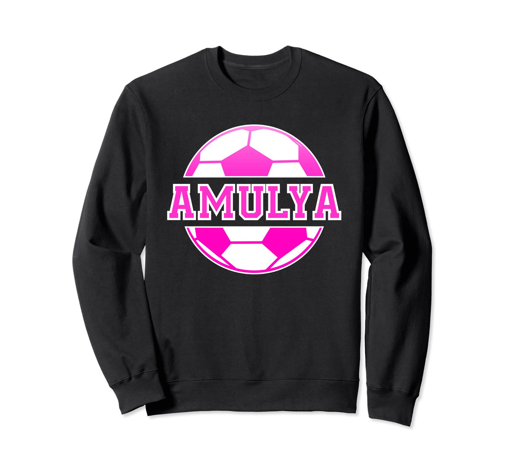 Amulya Name Soccer Play Football Sweatshirt - Graphic Print for Adults - T-Shirt, Sweatshirt, Hoodie