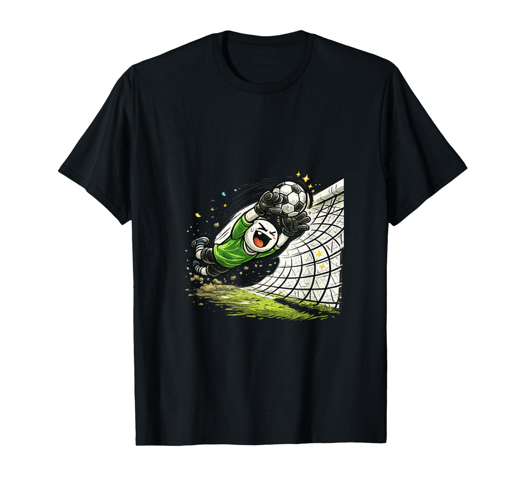 Funny Stick Goalkeeper Save Action T-Shirt - Novelty Apparel Men Women - T-Shirt, Sweatshirt, Hoodie