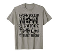 F Bomb Scoccer Mom Tattoos Pretty Eyes T-Shirt - Trendy Graphic Men Women - T-Shirt, Sweatshirt, Hoodie