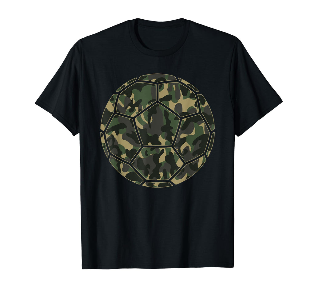 Soccer Player Camo Soccer Lover T-Shirt - Unique Graphic Men Women - T-Shirt, Sweatshirt, Hoodie