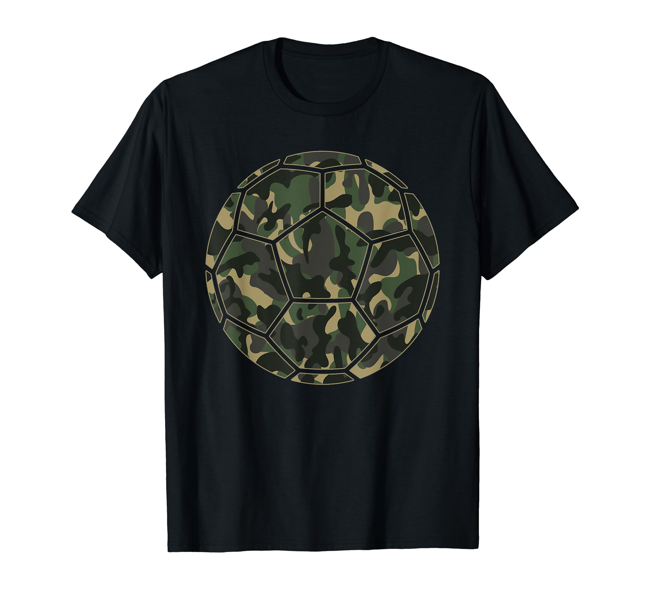 Soccer Player Camo Soccer Lover T-Shirt - Unique Graphic Men Women - T-Shirt, Sweatshirt, Hoodie