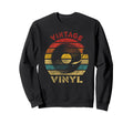 Vinyl Record Music Sweatshirt - Aesthetic Graphic for Adults - T-Shirt, Sweatshirt, Hoodie