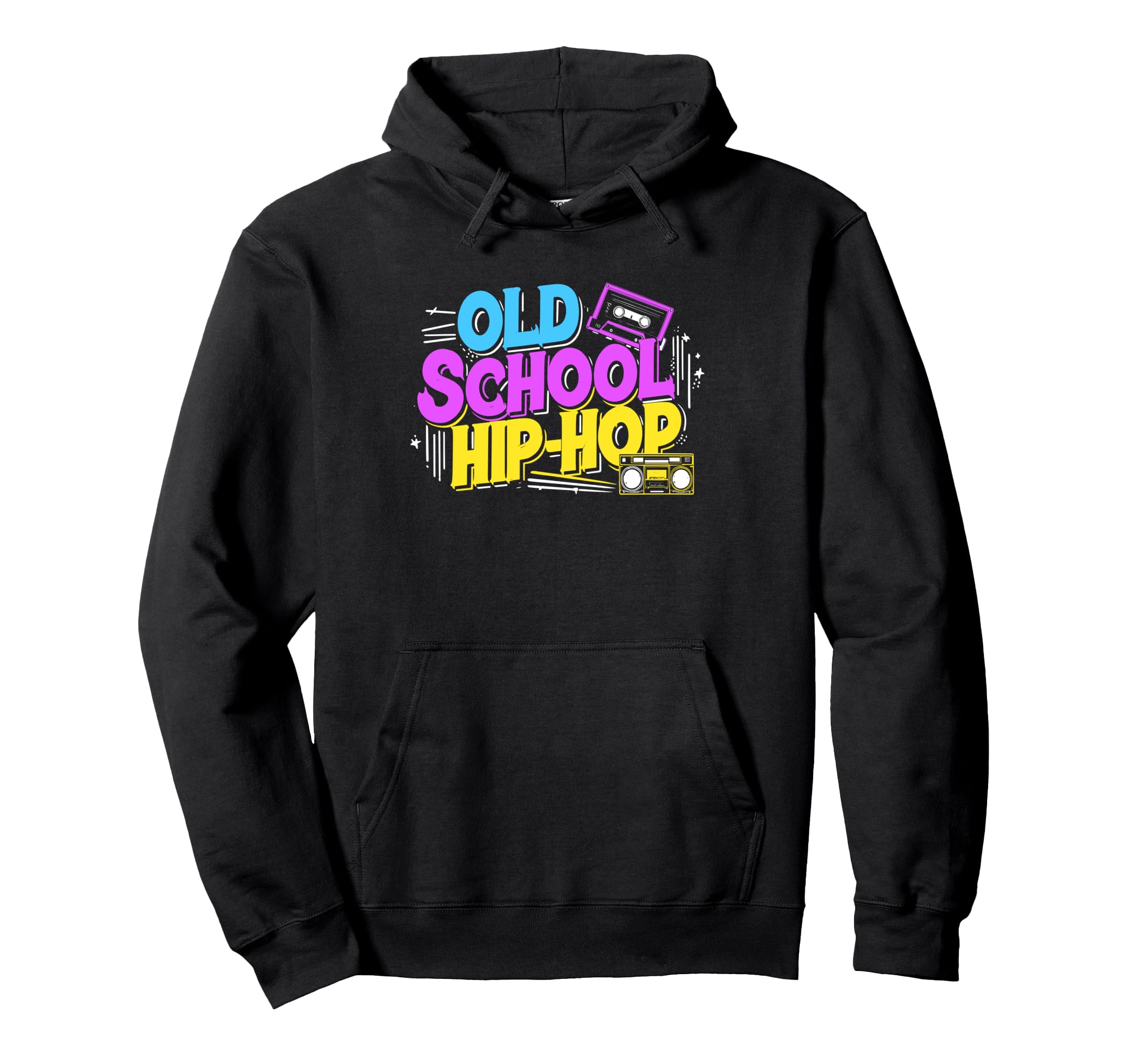Old School Hip Hop 80S 90S Graffiti Hoodie - Streetwear Style Unisex - T-Shirt, Sweatshirt, Hoodie