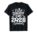 Proud Daddy 2026 Senior Soccer Ball T-Shirt - Minimalist Print for Adults - T-Shirt, Sweatshirt, Hoodie