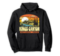 Kings Canyon National Park 80S Mountains Hoodie - Minimalist Print Unisex - T-Shirt, Sweatshirt, Hoodie