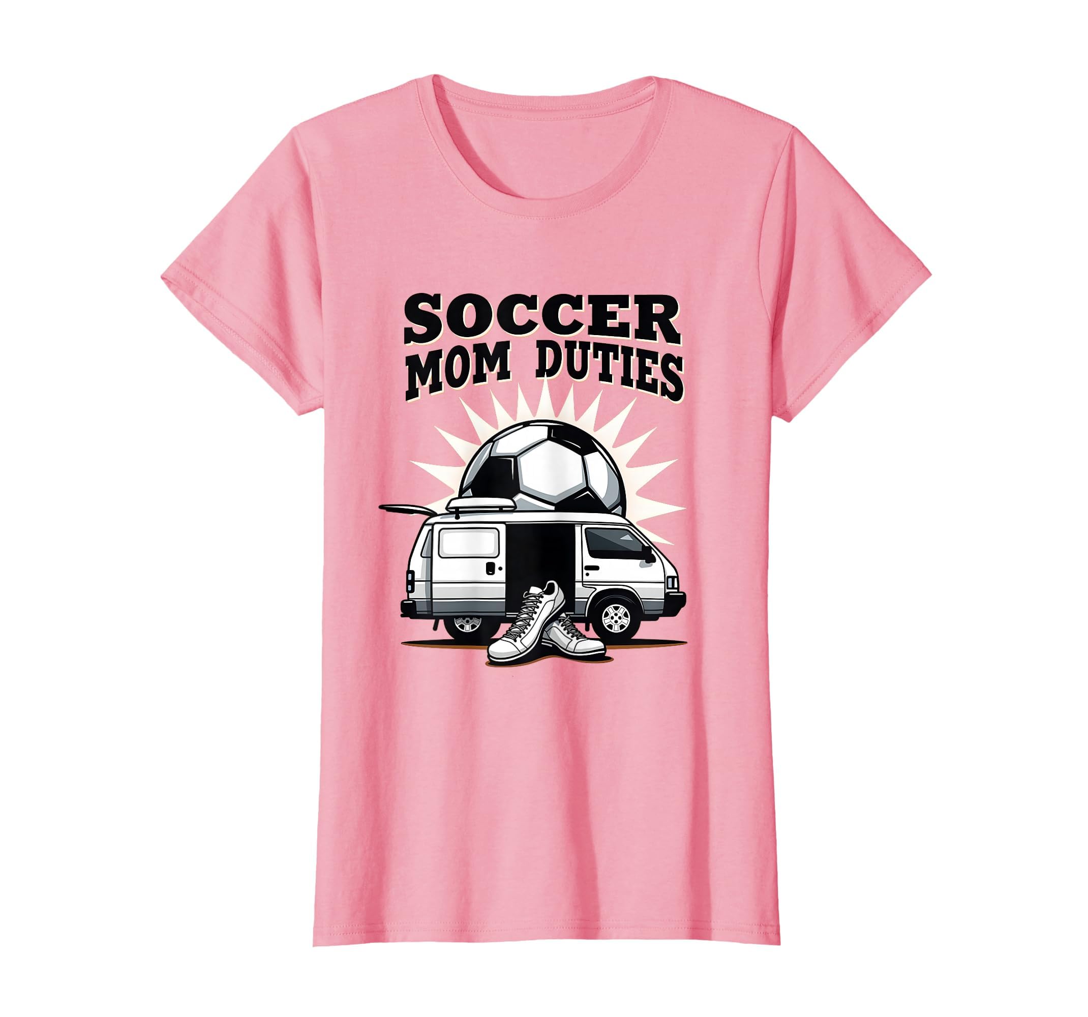 Soccer Mom Duties Sports Moms T-Shirt - Minimalist Print for Adults - T-Shirt, Sweatshirt, Hoodie