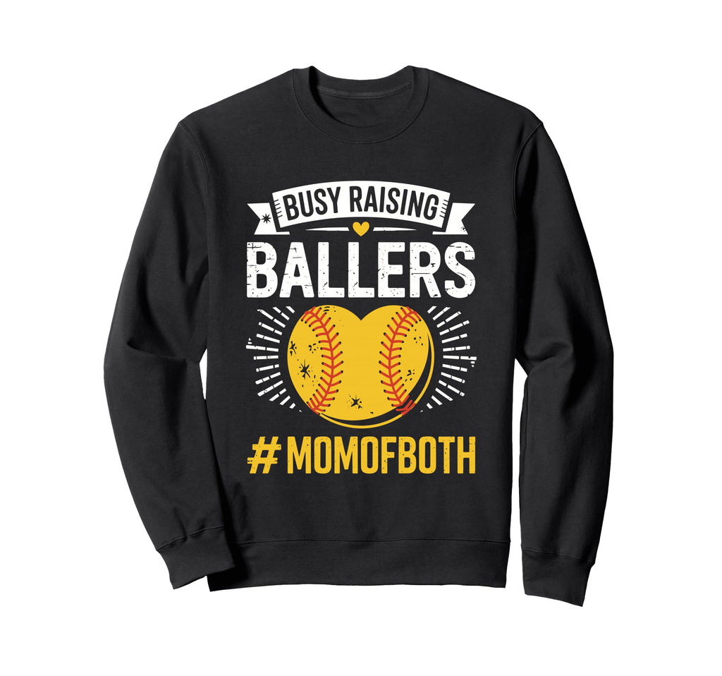 Softball Sports Player Busy Raising Sweatshirt - Unique Graphic Unisex - T-Shirt, Sweatshirt, Hoodie