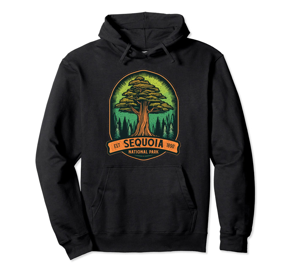 Sequoia National Park Giant Tree Hoodie - Graphic Print for Adults - T-Shirt, Sweatshirt, Hoodie