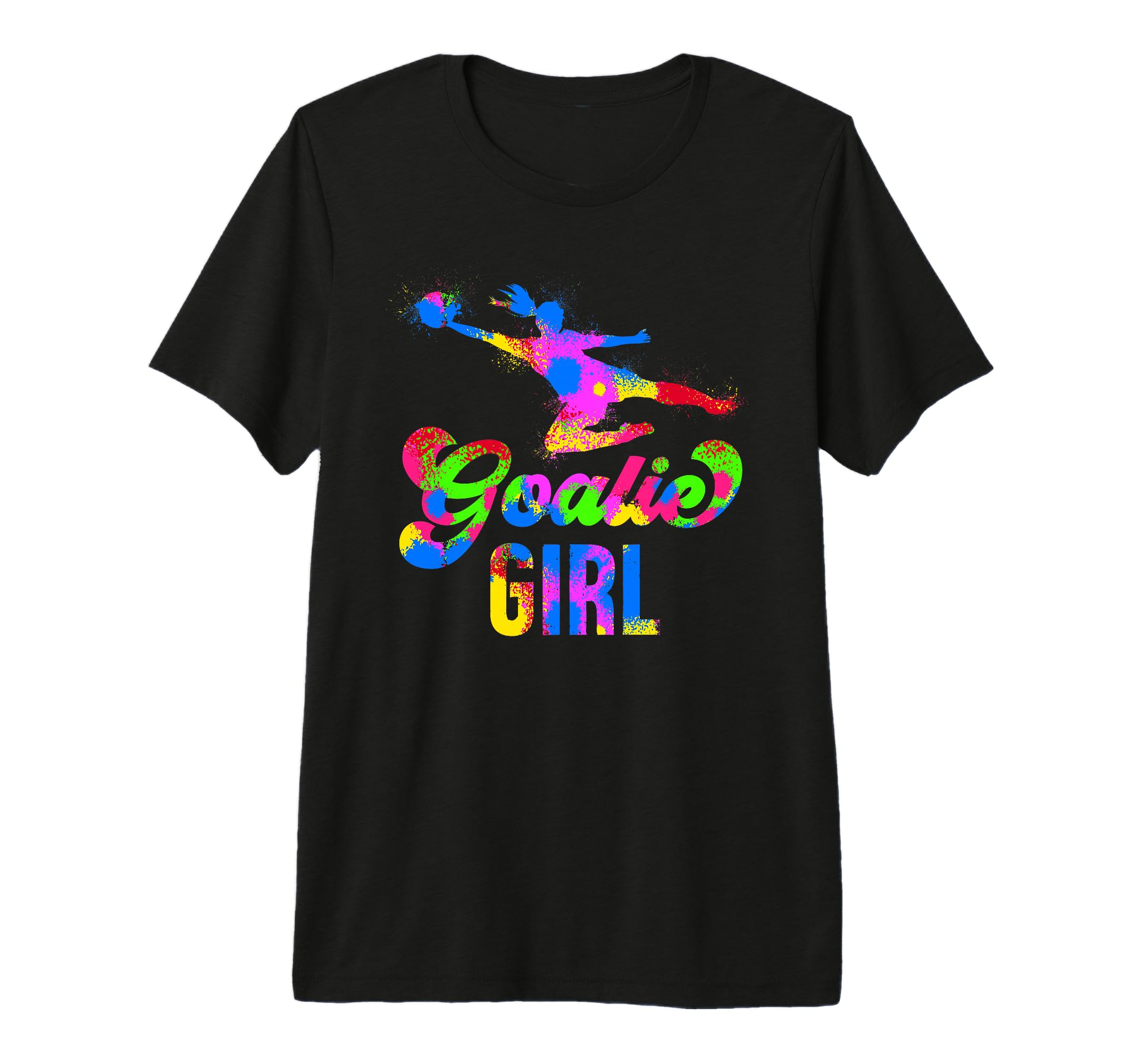 Soccer Goalie Soccer Goalkeeper Female T-Shirt - Custom Art Print Unisex - T-Shirt, Sweatshirt, Hoodie