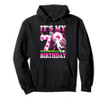 7 Year Old Birthday Soccer Themed Party Hoodie - Novelty Apparel Unisex - T-Shirt, Sweatshirt, Hoodie