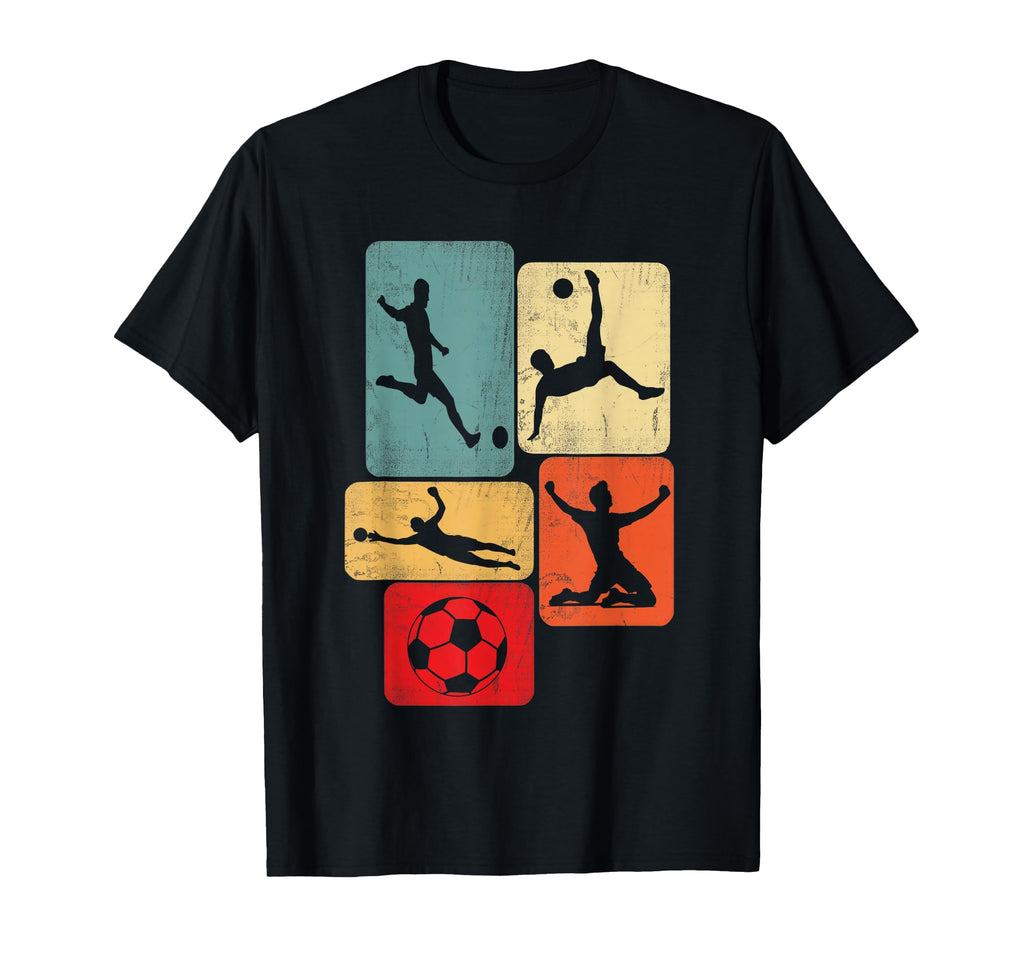 Soccer Player Color Block Gift Art T-Shirt - Custom Art Print for Adults - T-Shirt, Sweatshirt, Hoodie