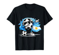Dabbing Ball Soccer Argentina Flag T-Shirt - Custom Art Print Unisex - T-Shirt, Sweatshirt, Hoodie