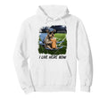 Soccer Dad I Live Here Now Soccer Mom Hoodie - Minimalist Print Men Women - T-Shirt, Sweatshirt, Hoodie