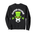 Soccer Team Striker St Patricks Day Hoodie - Casual Everyday Wear Men Women - T-Shirt, Sweatshirt, Hoodie