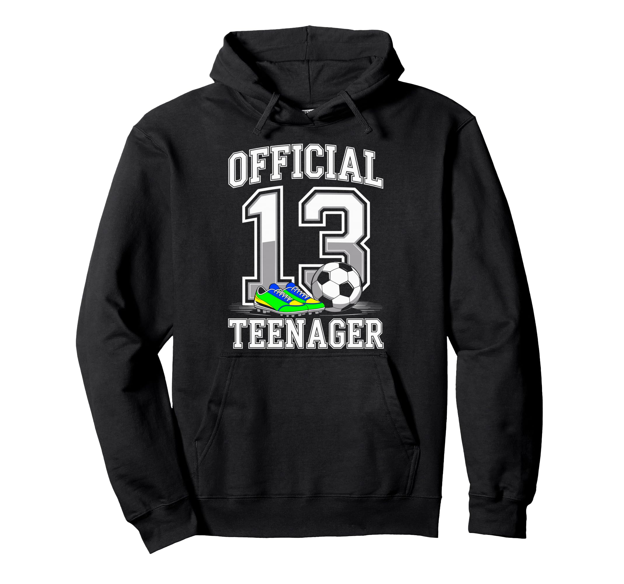 Teenager 13 Years Bday 13Th Birthday Hoodie - Aesthetic Graphic for Adults - T-Shirt, Sweatshirt, Hoodie