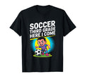 Back To School Soccer Third Grade Here I T-Shirt - Minimalist Print Unisex - T-Shirt, Sweatshirt, Hoodie