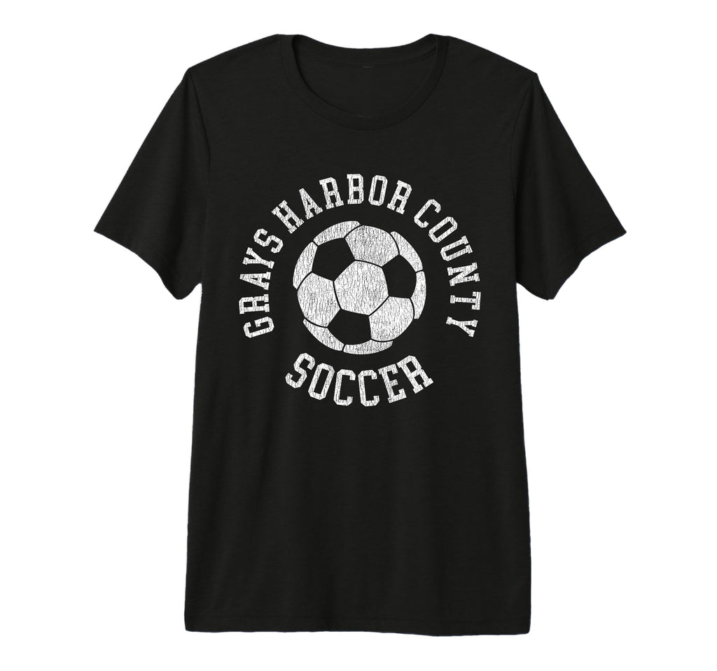 Grays Harbor County Soccer T-Shirt - Casual Everyday Wear Men Women - T-Shirt, Sweatshirt, Hoodie