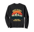 Just Who Loves National Parks Sweatshirt - Minimalist Print for Adults - T-Shirt, Sweatshirt, Hoodie