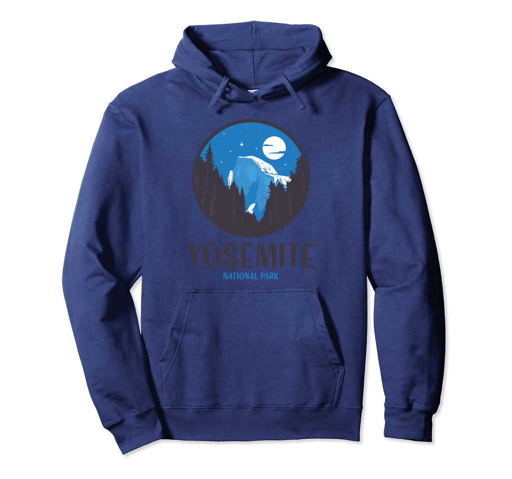Half Dome Yosemite National Park Gift Hoodie - Custom Art Print Unisex - T-Shirt, Sweatshirt, Hoodie