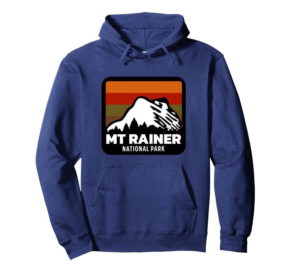 Mount Rainer National Park Washington Hoodie - Graphic Print Men Women - T-Shirt, Sweatshirt, Hoodie