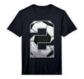 Soccer Second 2Nd Birthday Two 2 T-Shirt - Casual Everyday Wear Unisex - T-Shirt, Sweatshirt, Hoodie