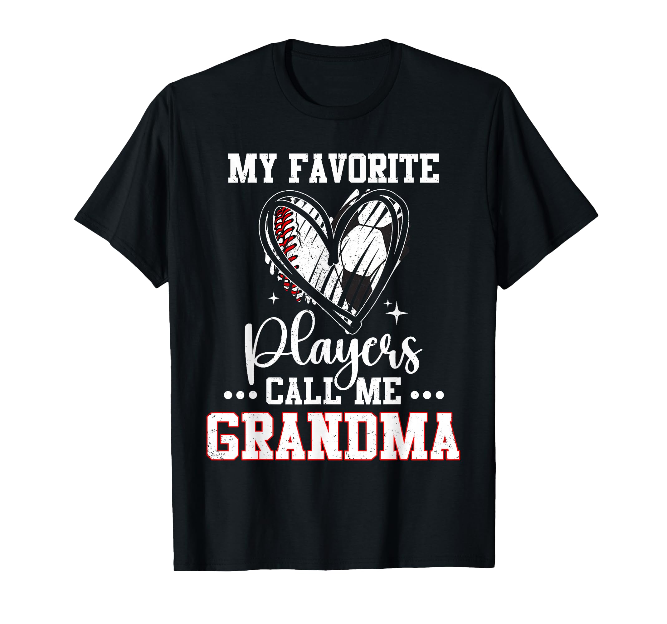 My Favorite Baseball Soccer Ball Players T-Shirt - Graphic Print Unisex - T-Shirt, Sweatshirt, Hoodie