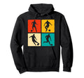 Soccer Silhouette Soccer Player Hoodie - Trendy Graphic Men Women - T-Shirt, Sweatshirt, Hoodie