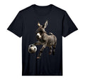 Donkey Soccer Football Performance T-Shirt - Fun Novelty Design for Adults - T-Shirt, Sweatshirt, Hoodie
