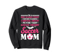 Shin Guard Supportive Cheering Sweatshirt - Graphic Print for Adults - T-Shirt, Sweatshirt, Hoodie
