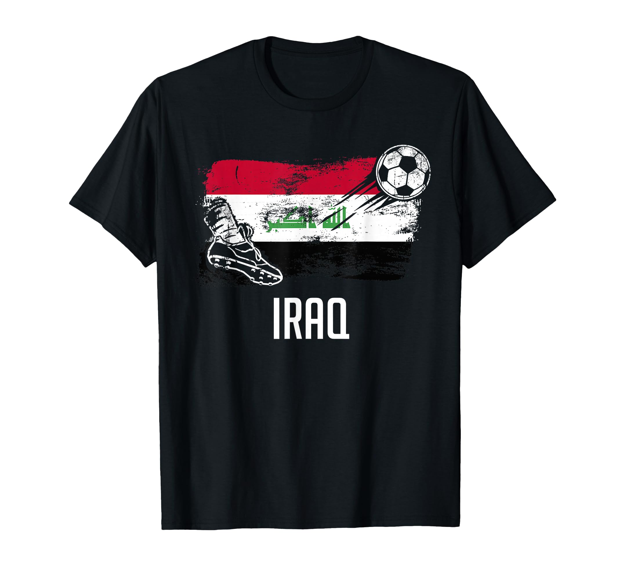 Iraq Flag Jersey Iraqi Soccer Team Iraqi T-Shirt - Minimalist Print Unisex - T-Shirt, Sweatshirt, Hoodie