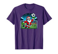 Goalkeeper Soccer Santa T-Shirt - Fun Novelty Design Unisex - T-Shirt, Sweatshirt, Hoodie