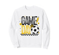 Game Day Soccer Season Black Sweatshirt - Fun Novelty Design for Adults - T-Shirt, Sweatshirt, Hoodie