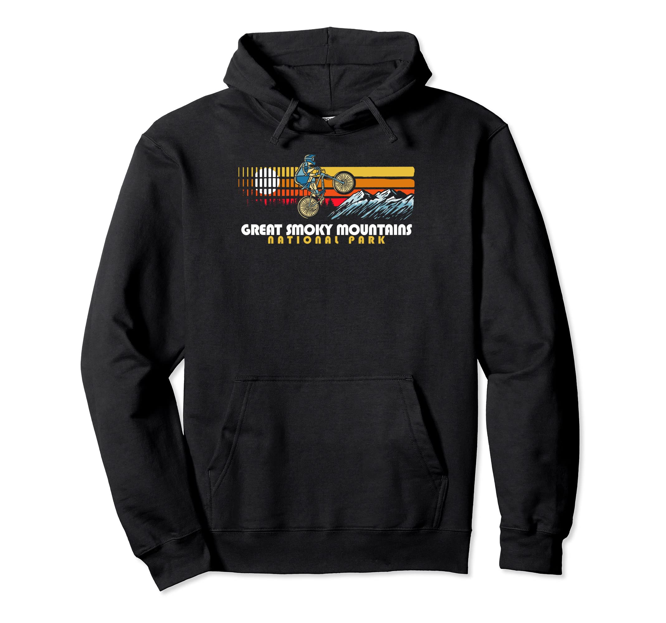 80S Great Smoky Mtns National Hoodie - Casual Everyday Wear for Adults - T-Shirt, Sweatshirt, Hoodie