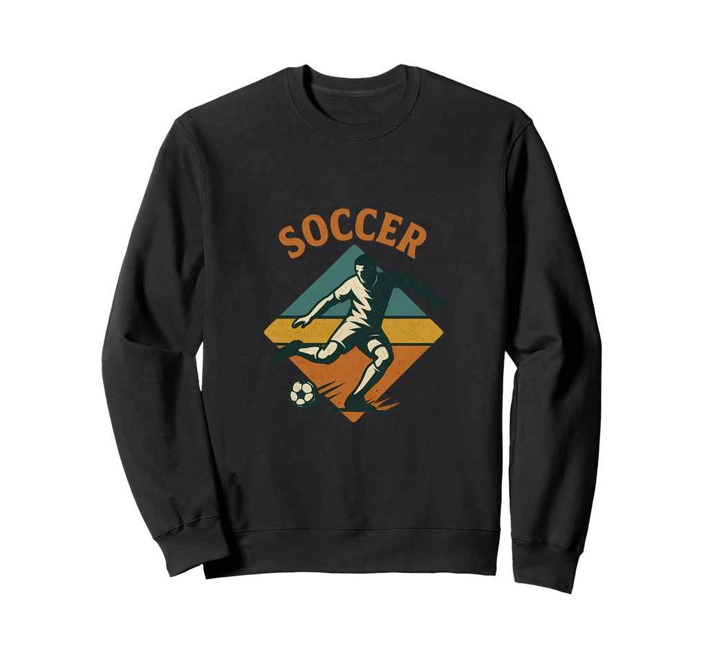 Soccer Player Kick Sweatshirt - Minimalist Print Unisex - T-Shirt, Sweatshirt, Hoodie