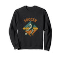 Soccer Player Kick Sweatshirt - Minimalist Print Unisex - T-Shirt, Sweatshirt, Hoodie