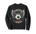 Soccer Coach Training Coaching Sweatshirt - Trendy Graphic for Adults - T-Shirt, Sweatshirt, Hoodie