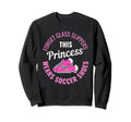 Soccer Shoes Princess Soccer Player Sweatshirt - Graphic Print Unisex - T-Shirt, Sweatshirt, Hoodie