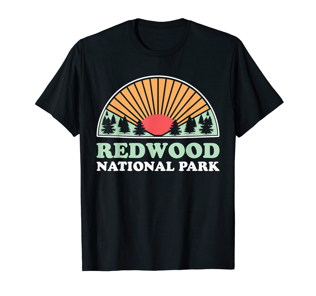 California Redwood National Park T-Shirt - Fun Novelty Design for Adults - T-Shirt, Sweatshirt, Hoodie