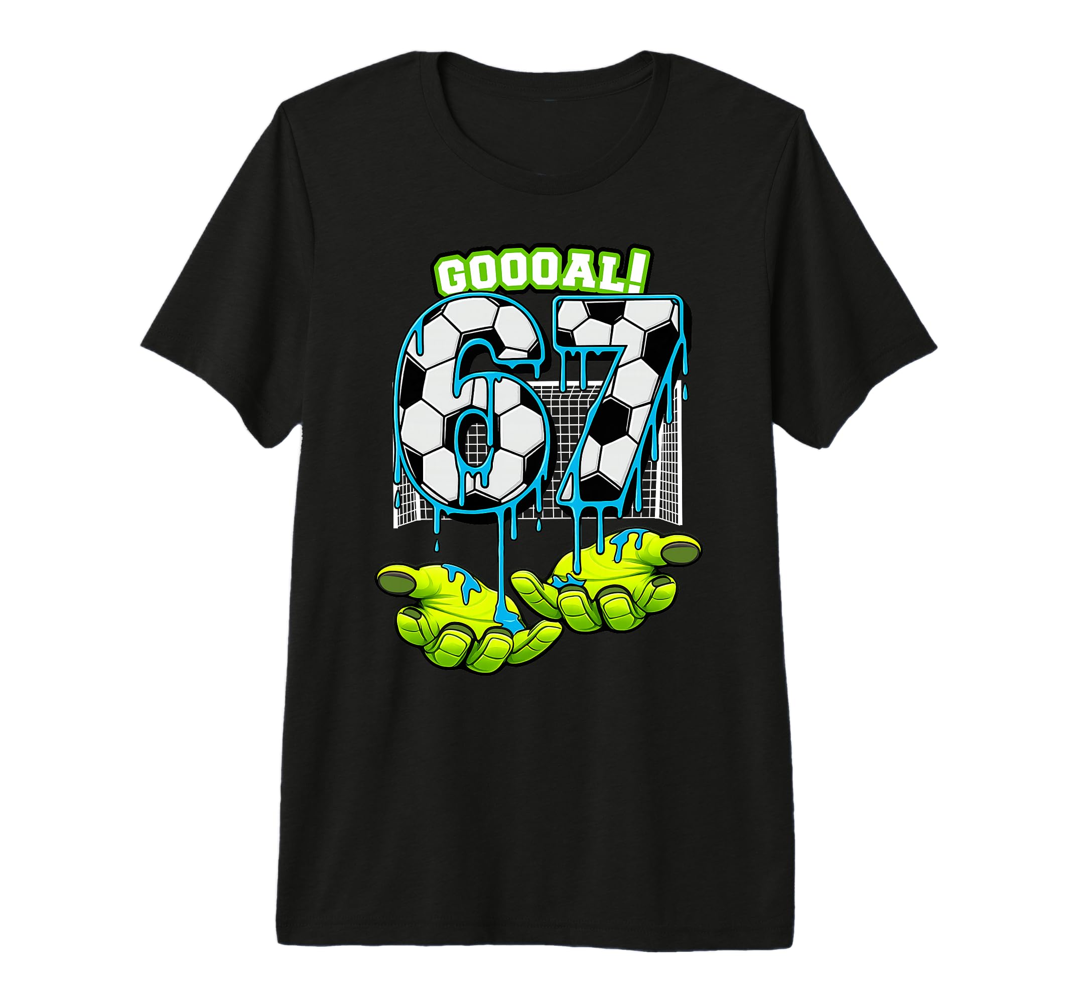 Soccer 67 Six Seven Funny Gen Alpha T-Shirt - Graphic Print for Adults - T-Shirt, Sweatshirt, Hoodie
