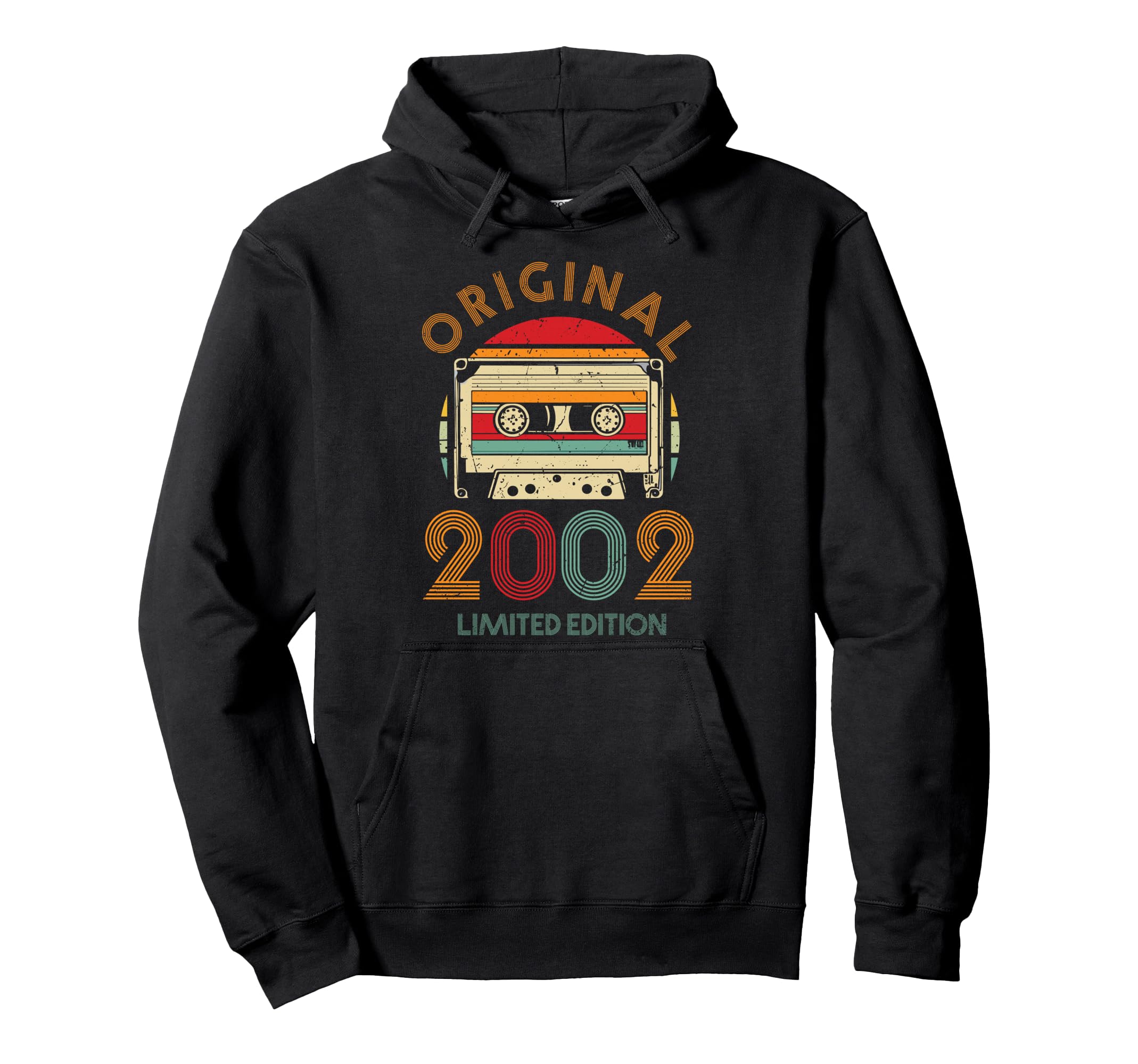 2002 Cassette Tape 24Th Birthday Hoodie - Unique Graphic Men Women - T-Shirt, Sweatshirt, Hoodie