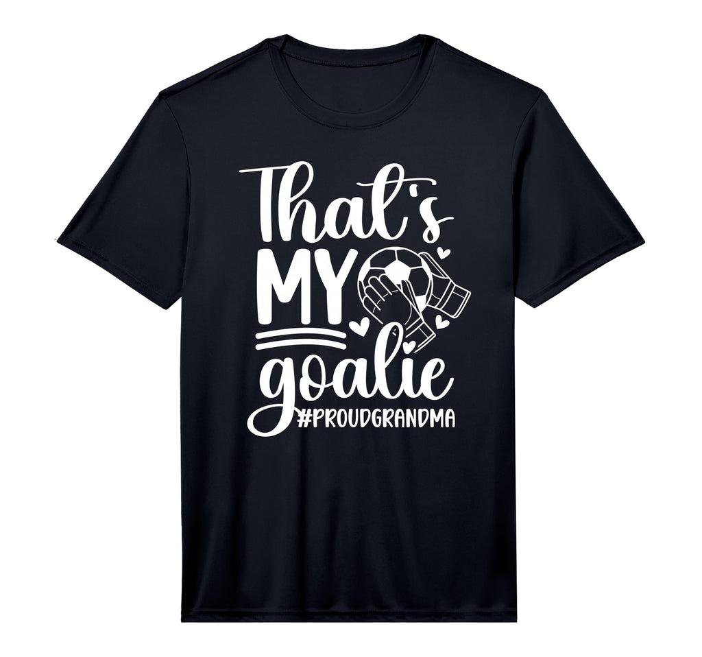 Mens Proud Soccer Goalkeeper Grandma T-Shirt - Minimalist Print Men Women - T-Shirt, Sweatshirt, Hoodie