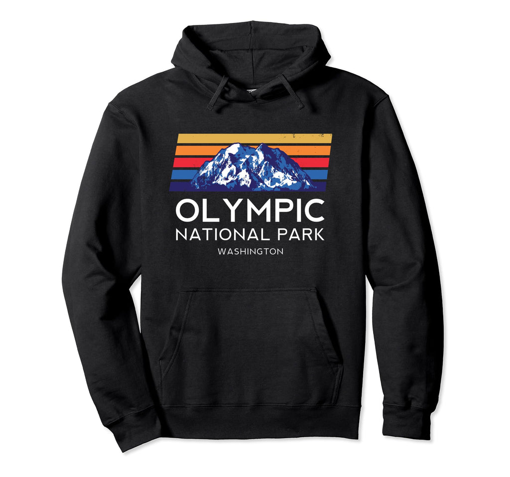 Olympic National Park Washington Hiking Hoodie - Trendy Graphic for Adults - T-Shirt, Sweatshirt, Hoodie